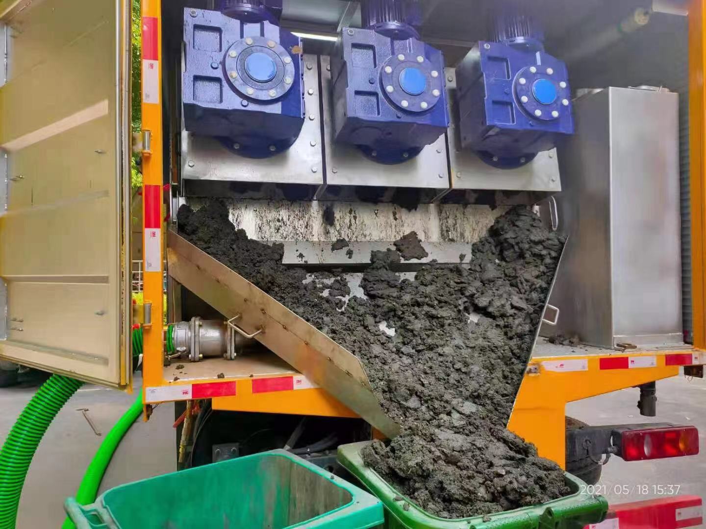 萨尔图化粪池清掏城市维护站-泥浆净化干湿分离处理